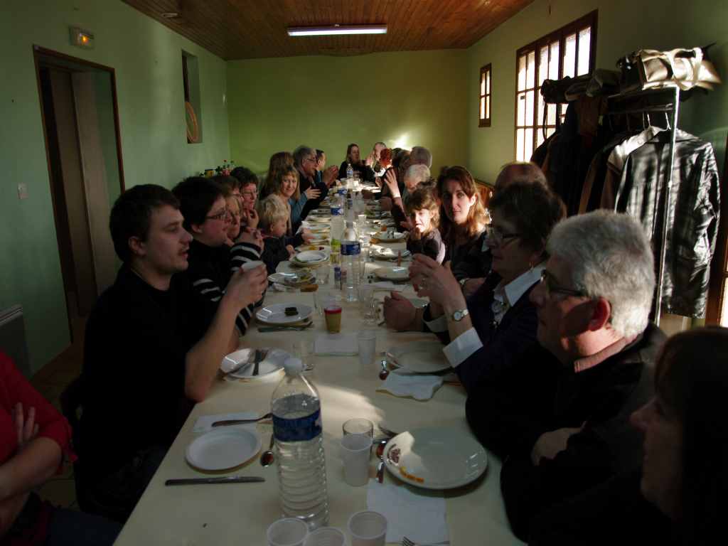 Moment convivial après l'AG